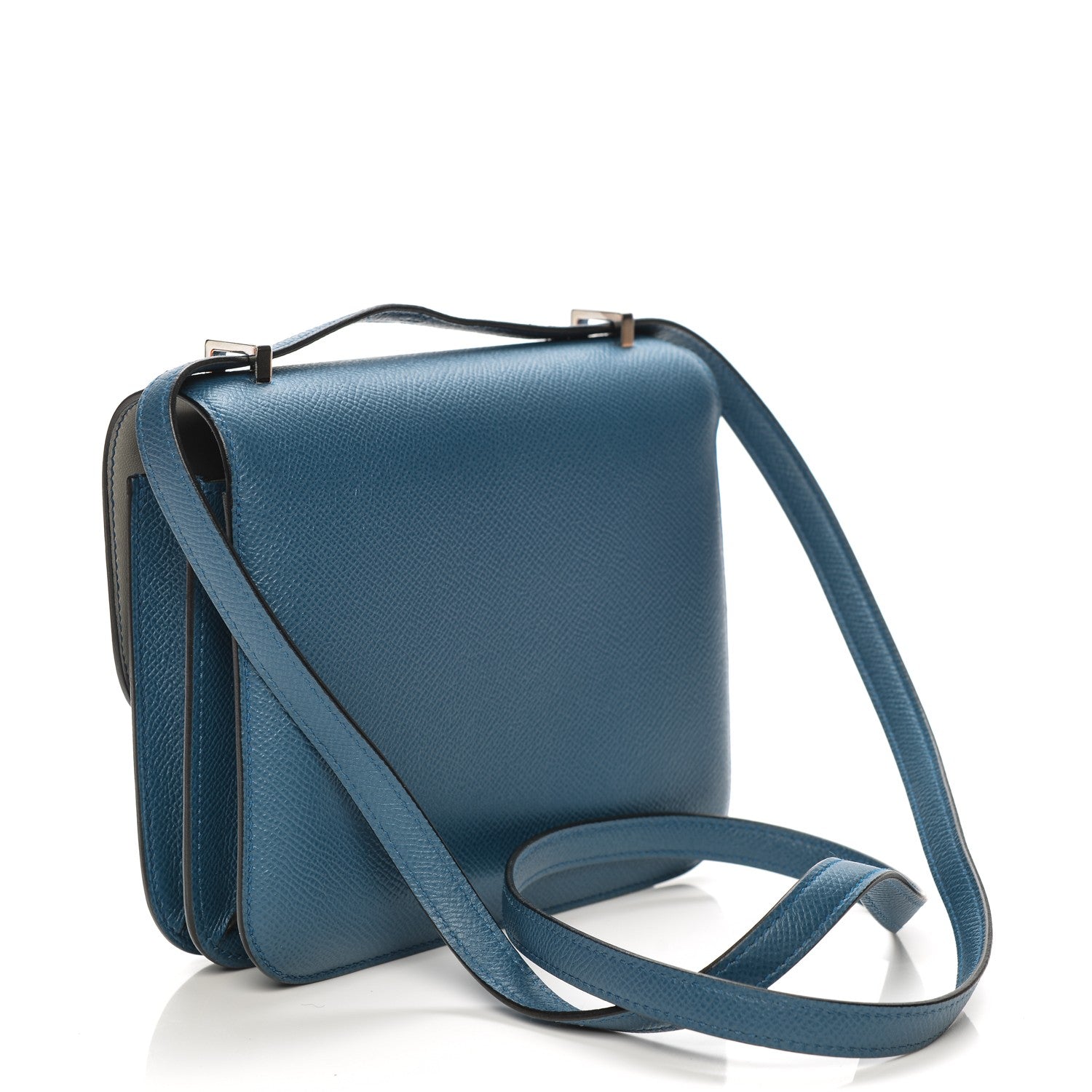 Hermes Epsom Constance 18 Bleu Agate 17 of 28