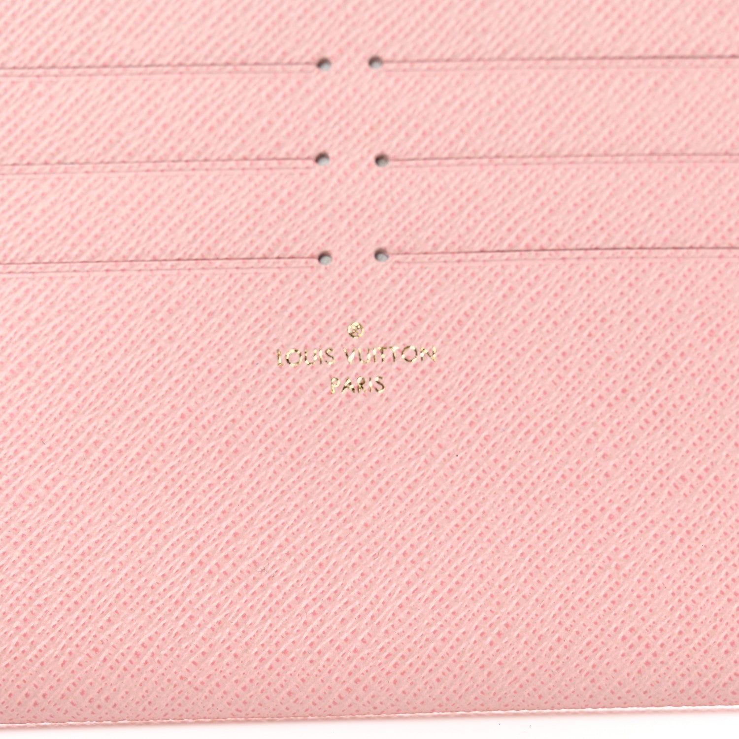 Louis Vuitton Calfskin Felicie Card Holder Insert Rose Ballerine 6 of 6