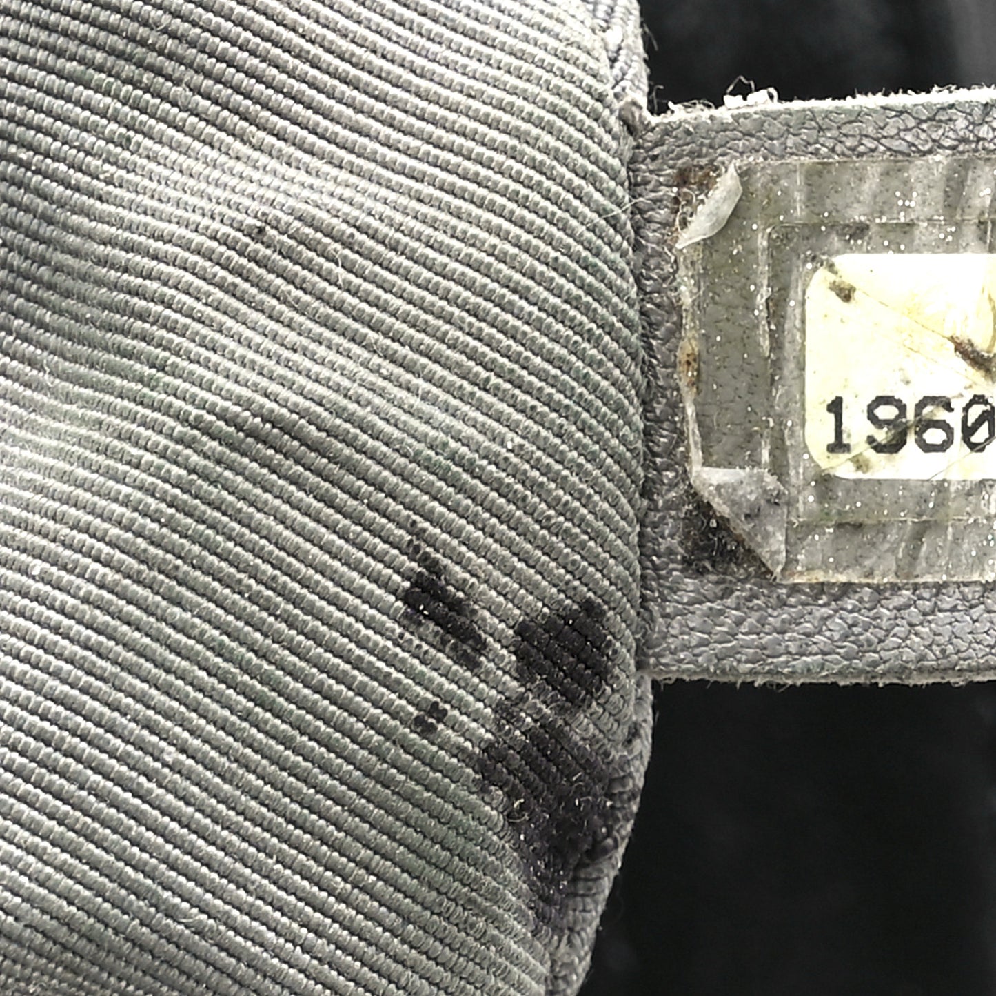 Metallic Washed Lambskin Quilted Mini Chain Around Flap Black