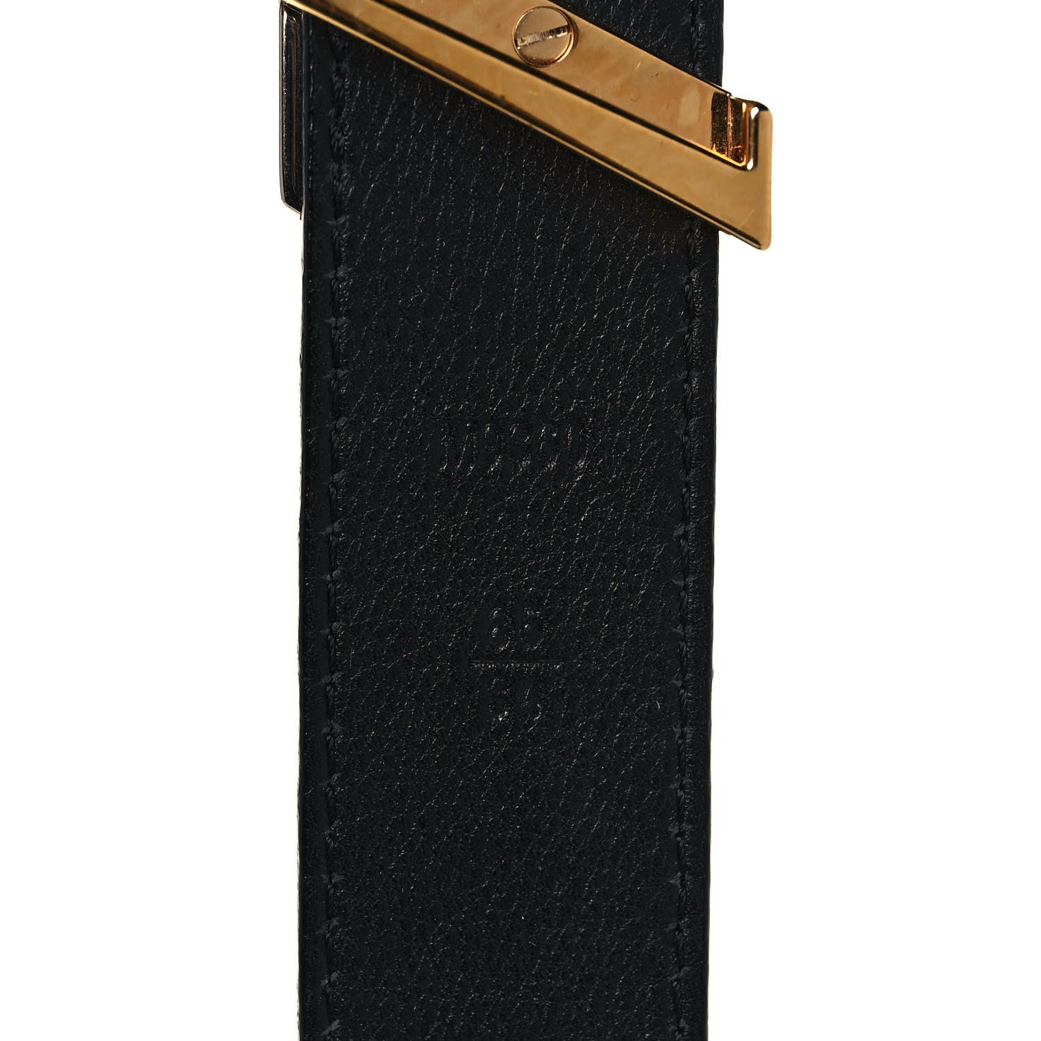 Louis Vuitton Epi 30mm LV Twist Belt 85 34 Black 4 of 5