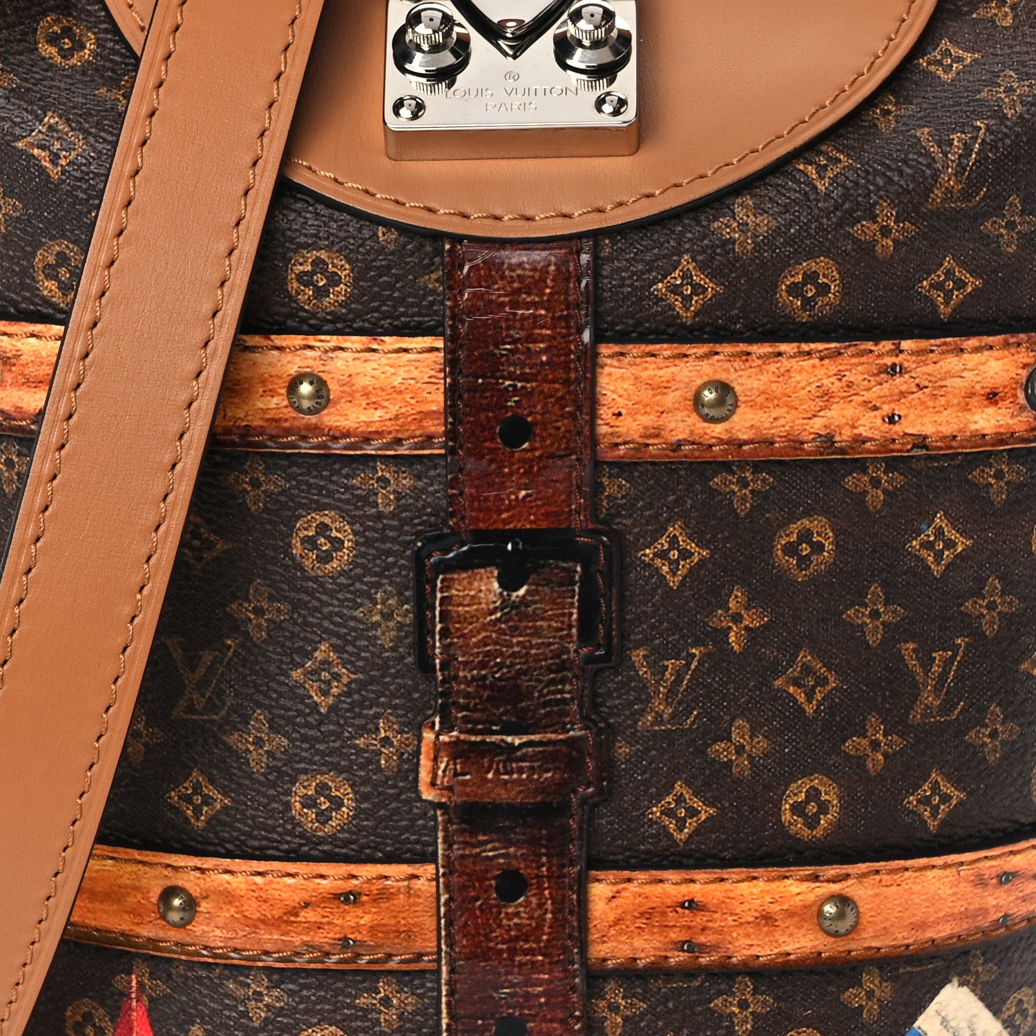 Louis Vuitton Transformed Monogram Time Trunk Duffle Bag 7 of 9