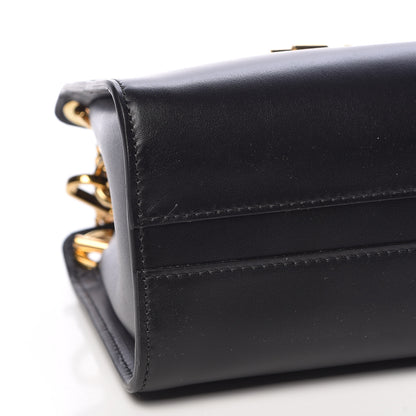 Chloe Shiny Calfskin Mini Annie Shoulder Bag Black 9 of 10