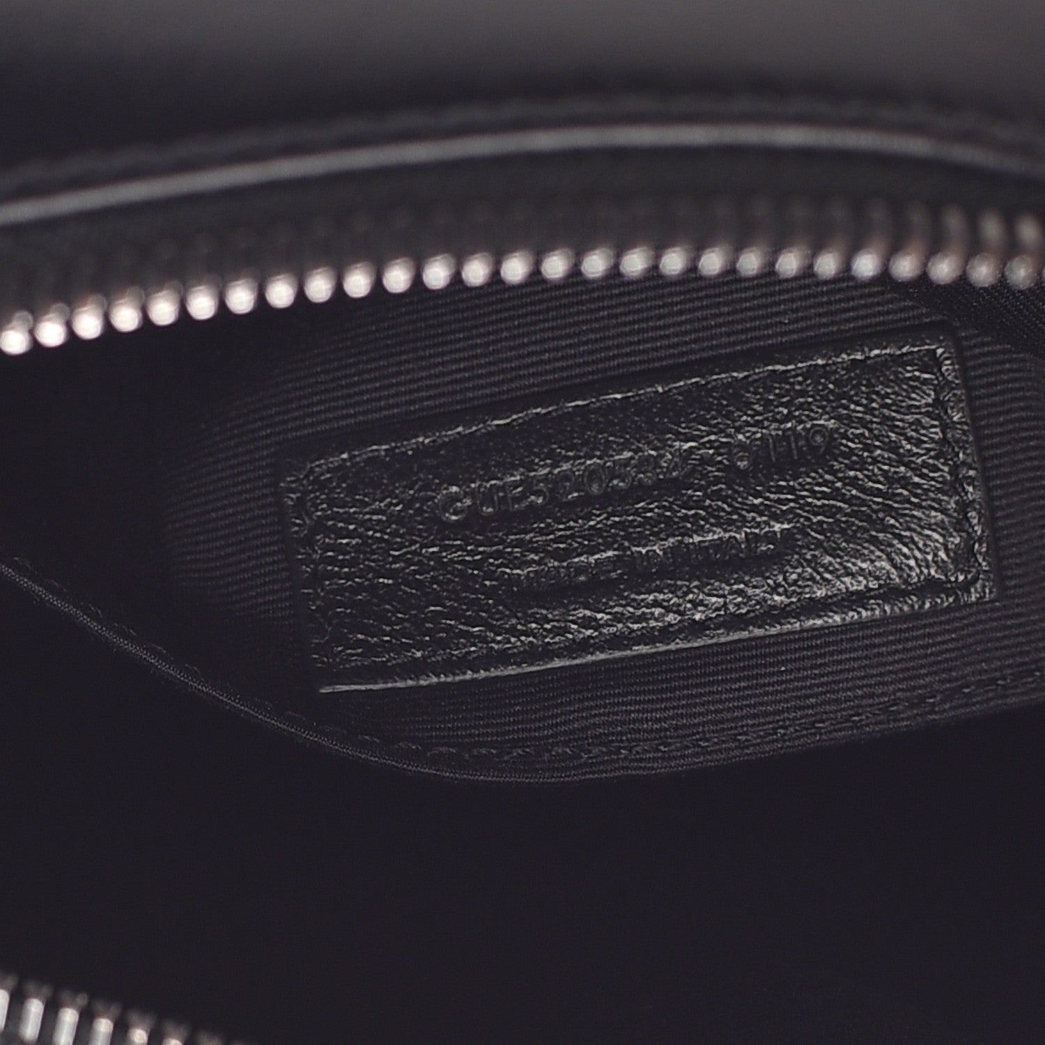 Saint Laurent Calfskin Matelasse Monogram Lou Camera Bag Black 7 of 7