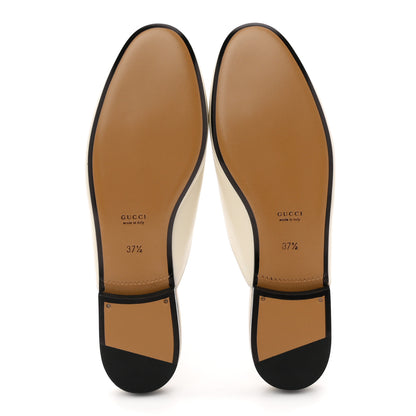 Gucci Malaga Kid Womens Princetown Slippers 37.5 Mystic White 6 of 9