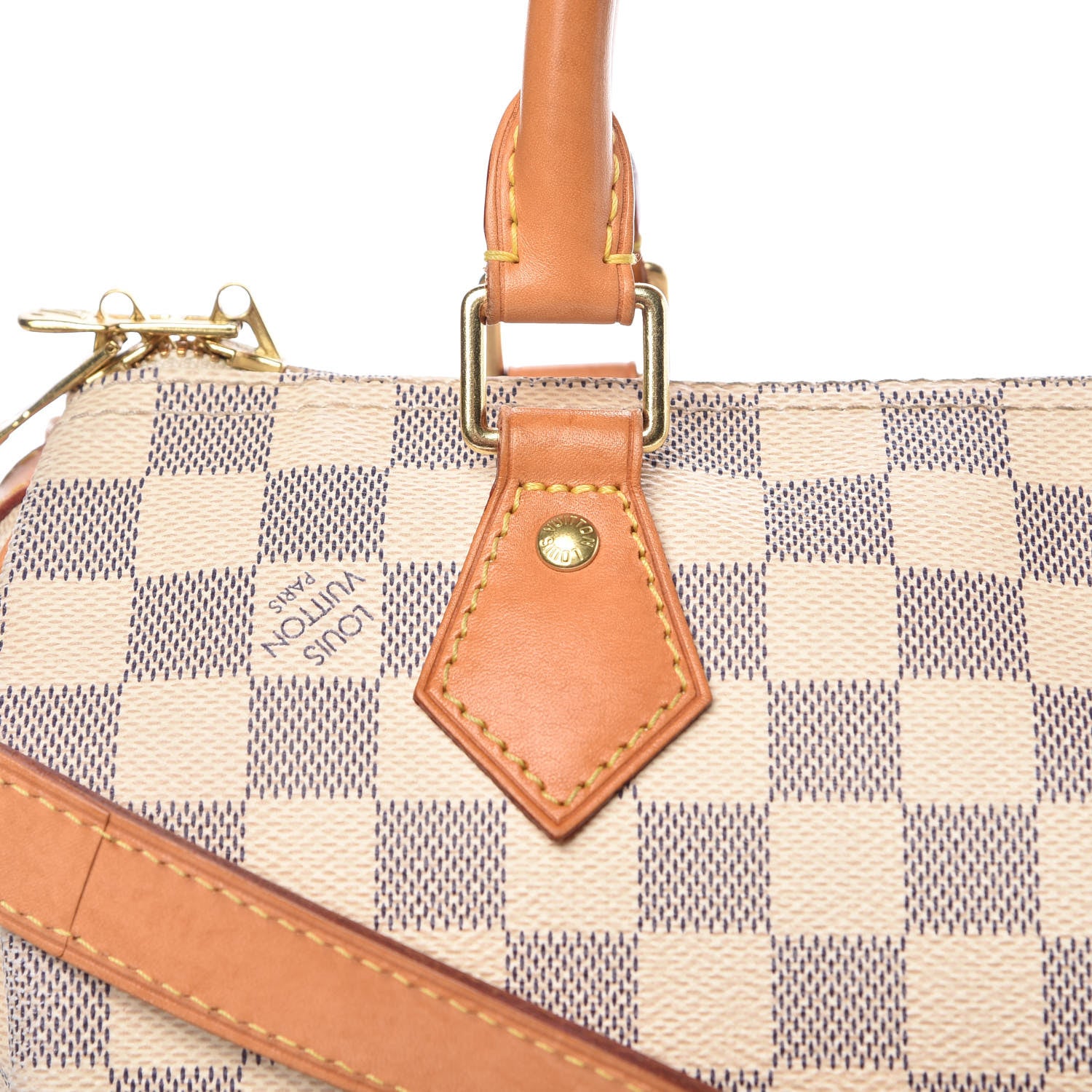 Louis Vuitton Damier Azur Speedy Bandouliere 25 16 of 21