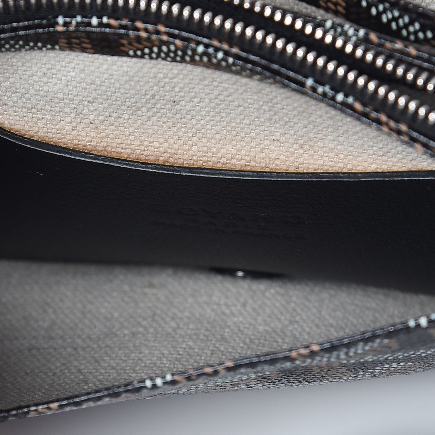 Goyardine Plumet Wallet Clutch Black
