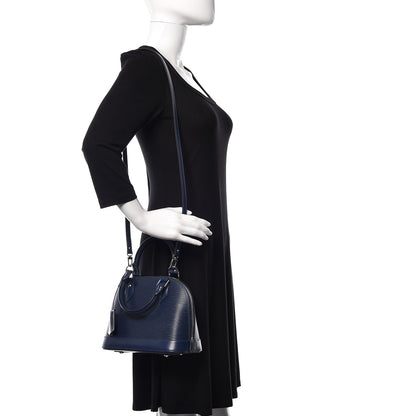 Louis Vuitton Epi Alma BB Indigo 2 of 7