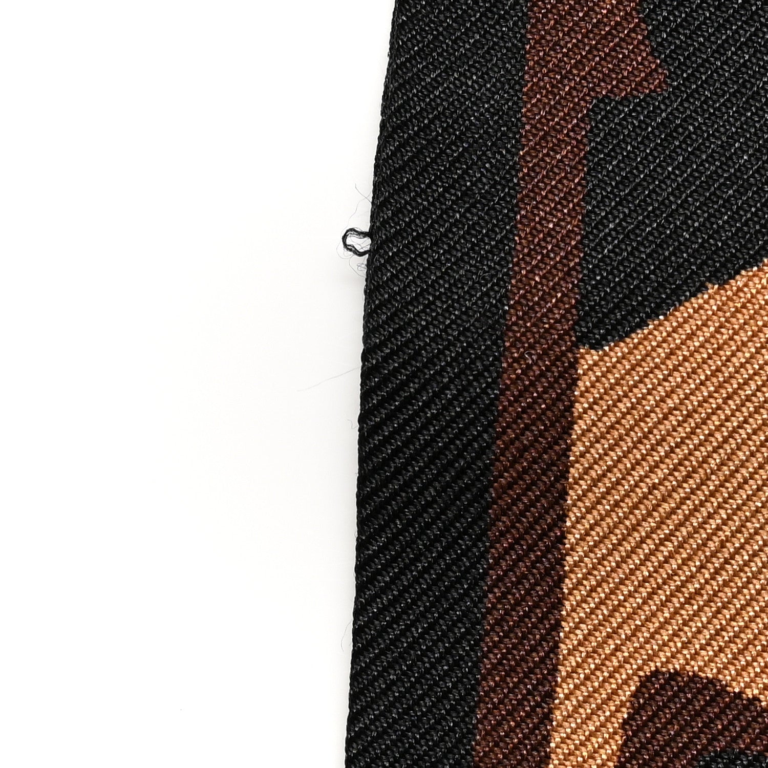 Louis Vuitton Silk Leopard Bandeau Scarf Marron 4 of 4