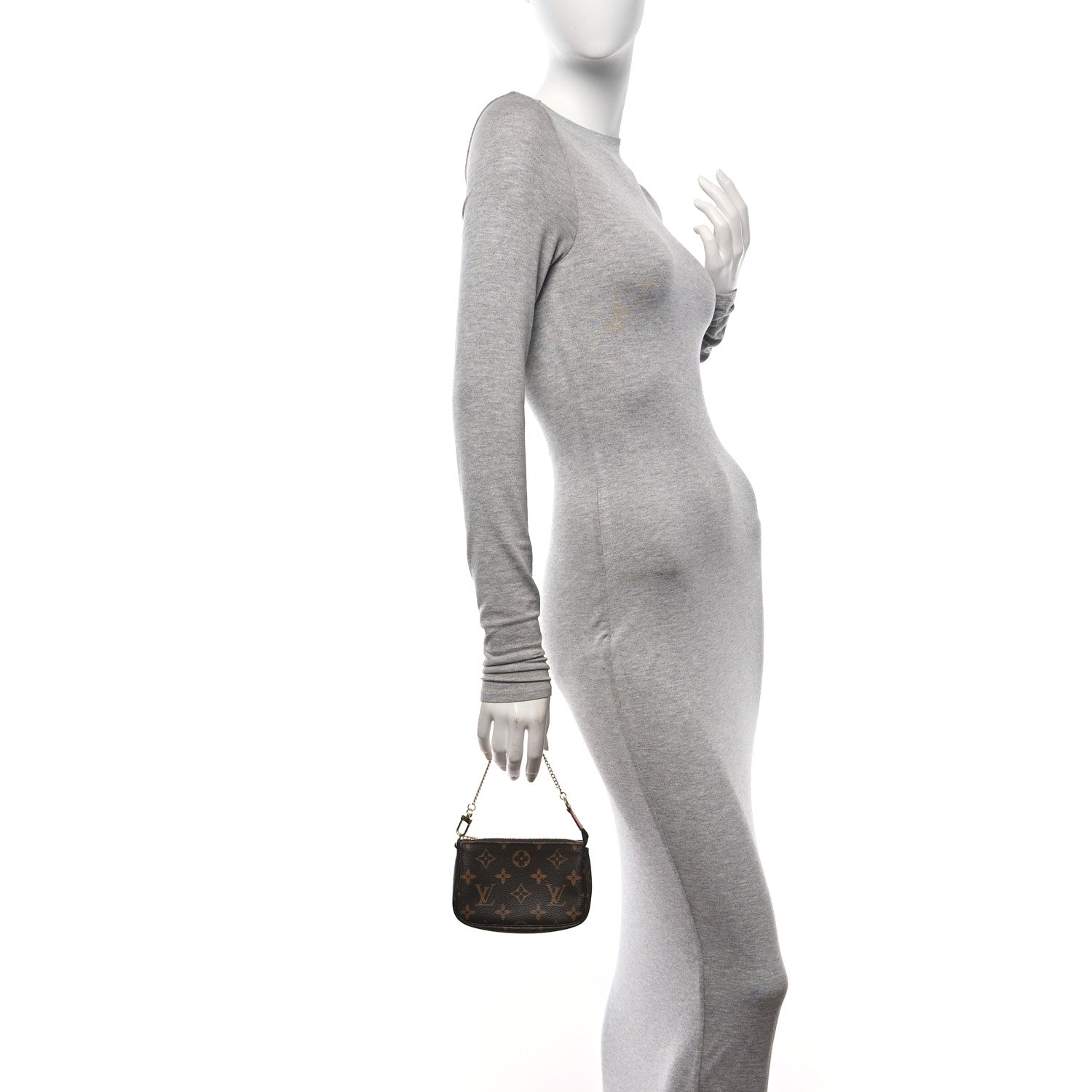 Louis Vuitton Monogram Mini Pochette Accessories 2 of 11