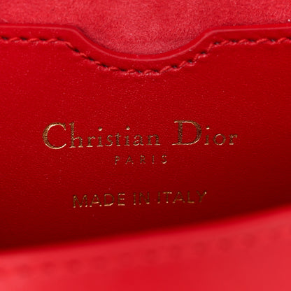Christian Dior Box Calfskin East West Bobby Bag Flame Scarlett 6 of 10