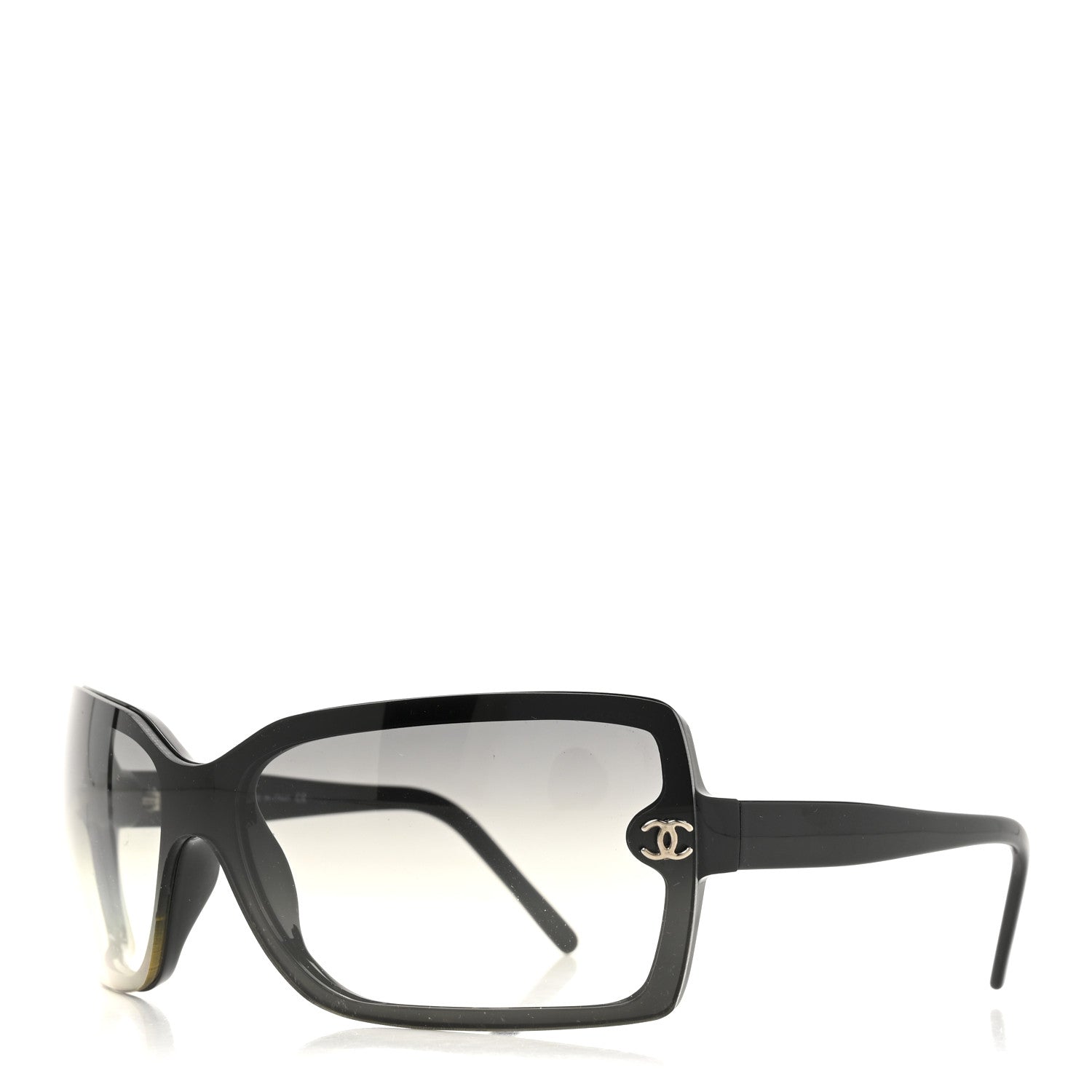 Chanel Acetate CC Logo Sunglasses 5065 Black 1 of 7