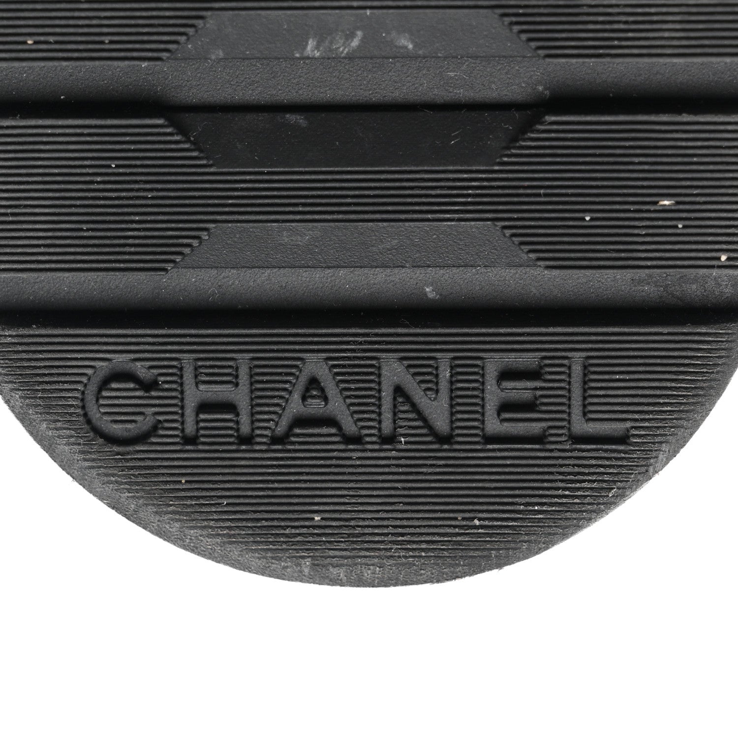 Chanel Shiny Goatskin Calfskin Quilted Lace Up Combat Boots 37 Black 6 of 8