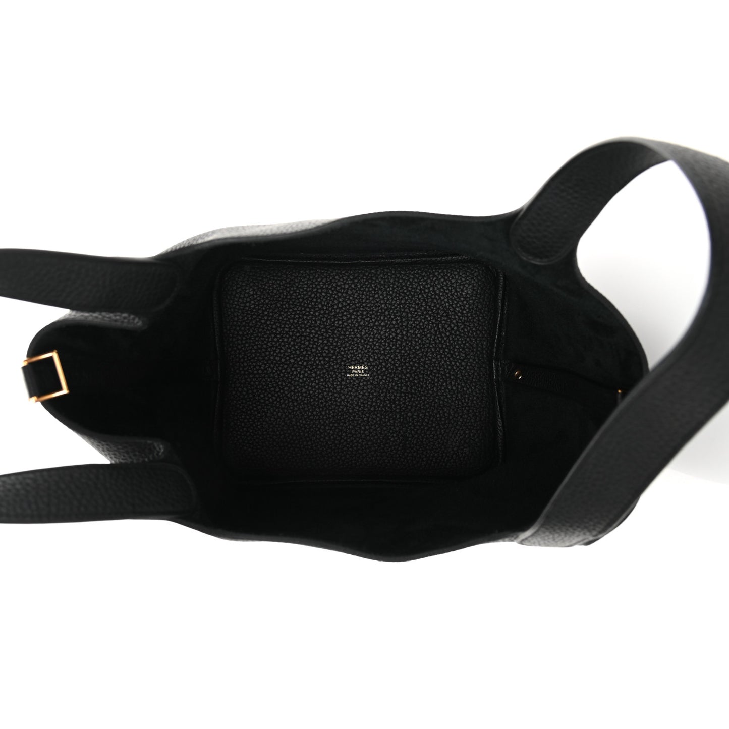 Taurillon Clemence Picotin Lock 22 MM Black