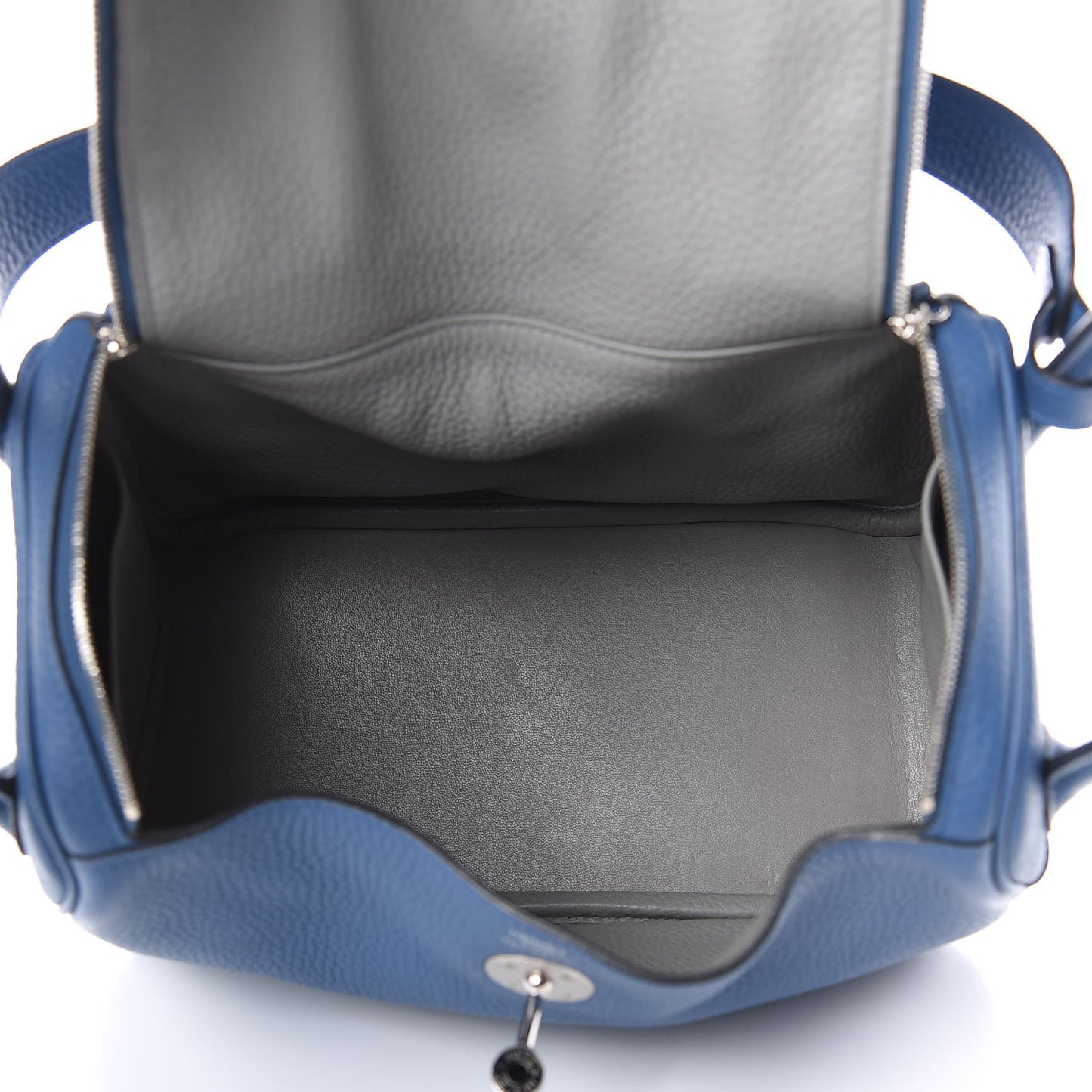 Taurillon Clemence Lindy 26 Bleu Agate