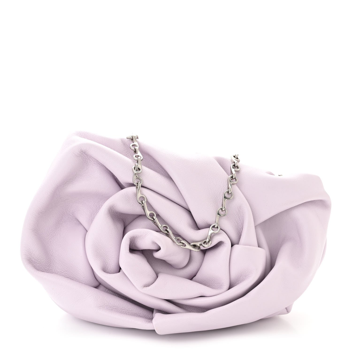 Burberry Lambskin Rose Clutch Haze 1555524 – FASHIONPHILE