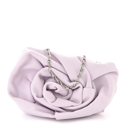 Burberry Lambskin Rose Clutch Haze 1 of 10