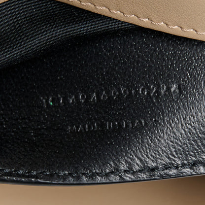 Saint Laurent Calfskin Y Quilted Monogram Small Loulou Chain Satchel Dark Beige 8 of 11