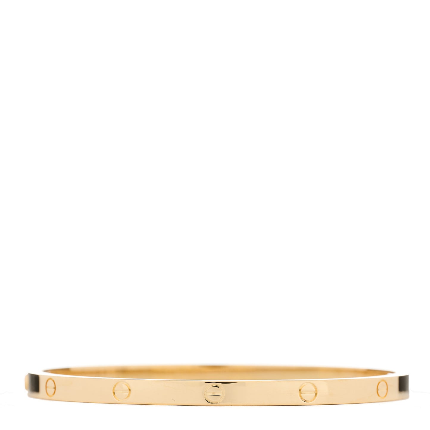 18K Yellow Gold Small LOVE Bracelet 16