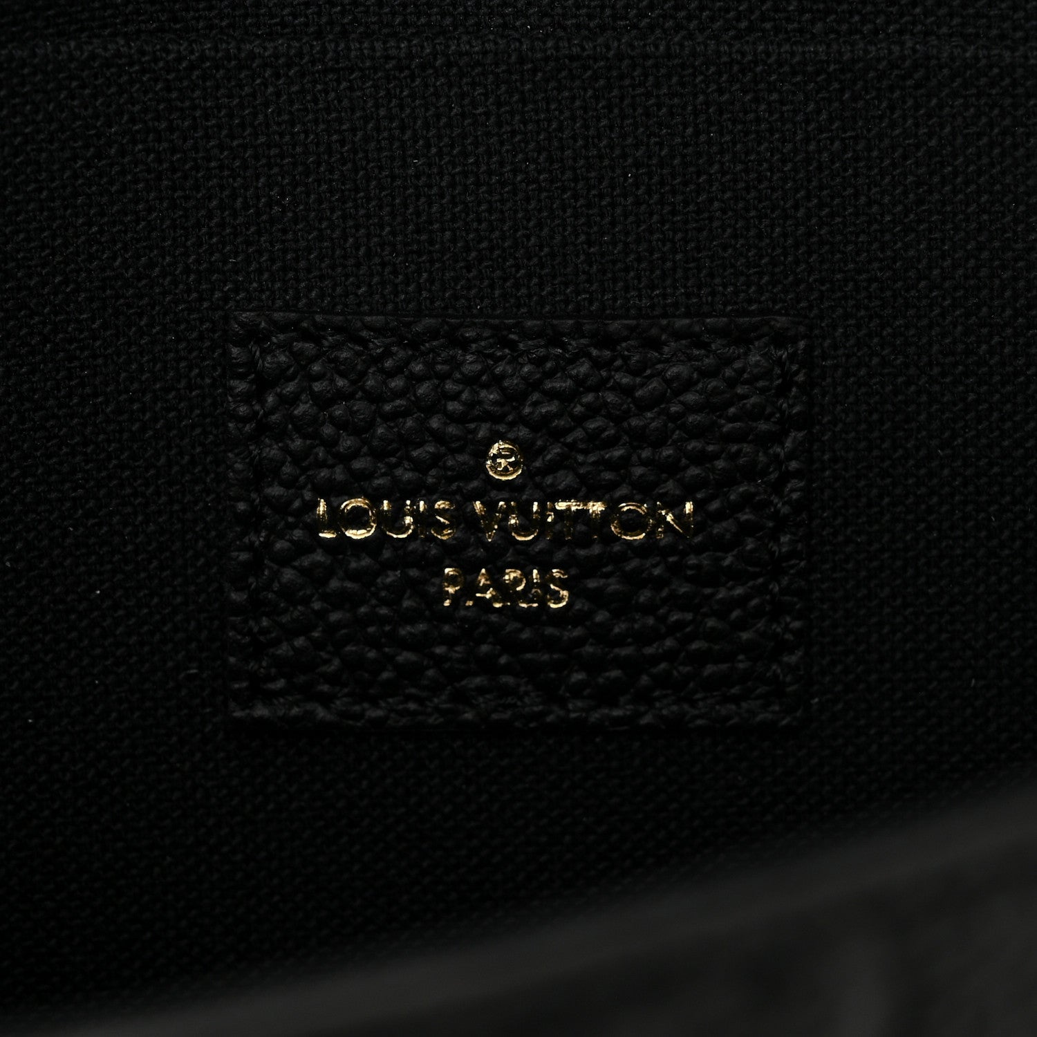 Louis Vuitton Empreinte Pochette Felicie Chain Wallet Black 7 of 11