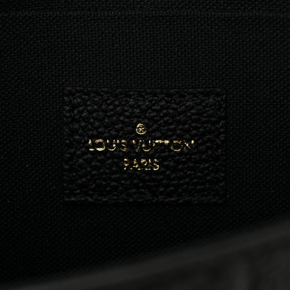 Louis Vuitton Empreinte Pochette Felicie Chain Wallet Black 7 of 11