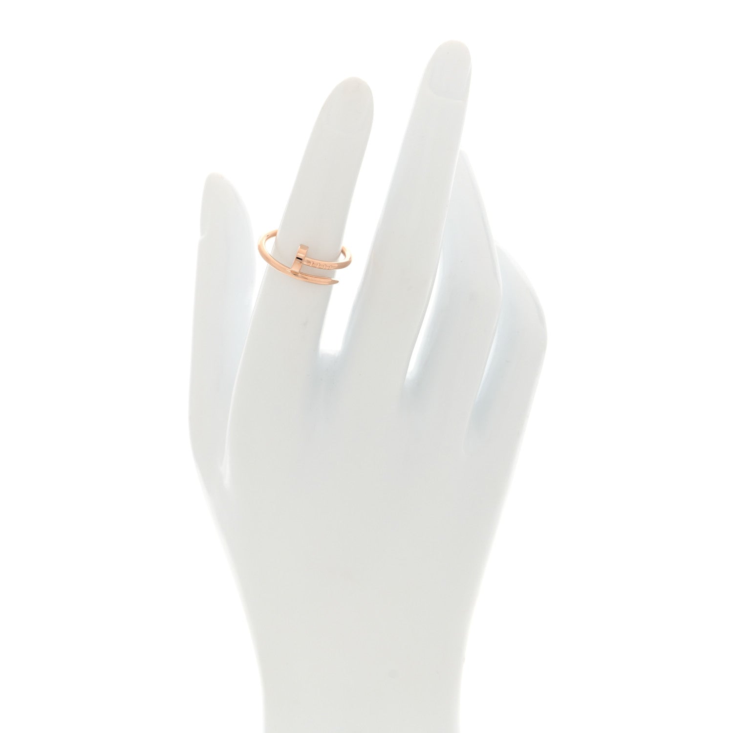 Cartier 18K Pink Gold Small Juste Un Clou Ring 50 5.25 2 of 5