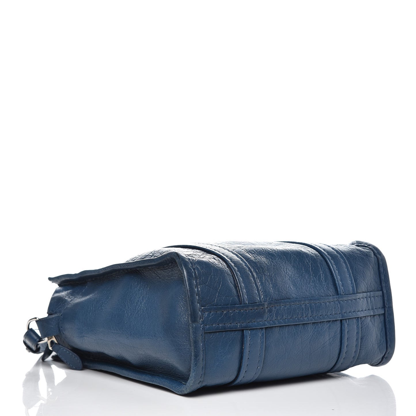 Agneau XS Bazar Shopper Tote Bleu Profond