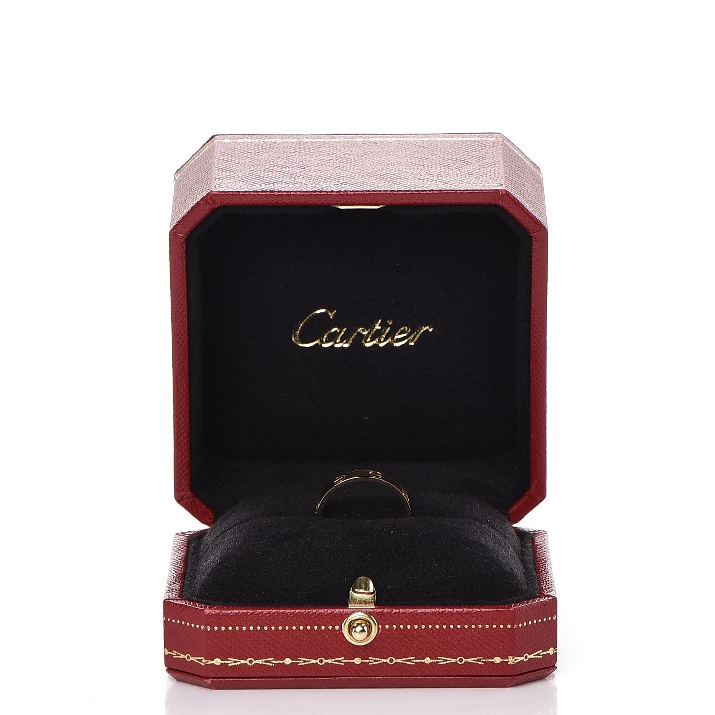 18K Yellow Gold 4mm LOVE Wedding Band Ring 52 6