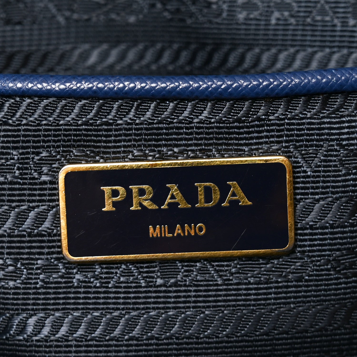 Prada Saffiano Large Galleria Double Zip Tote Bluette 5 of 8