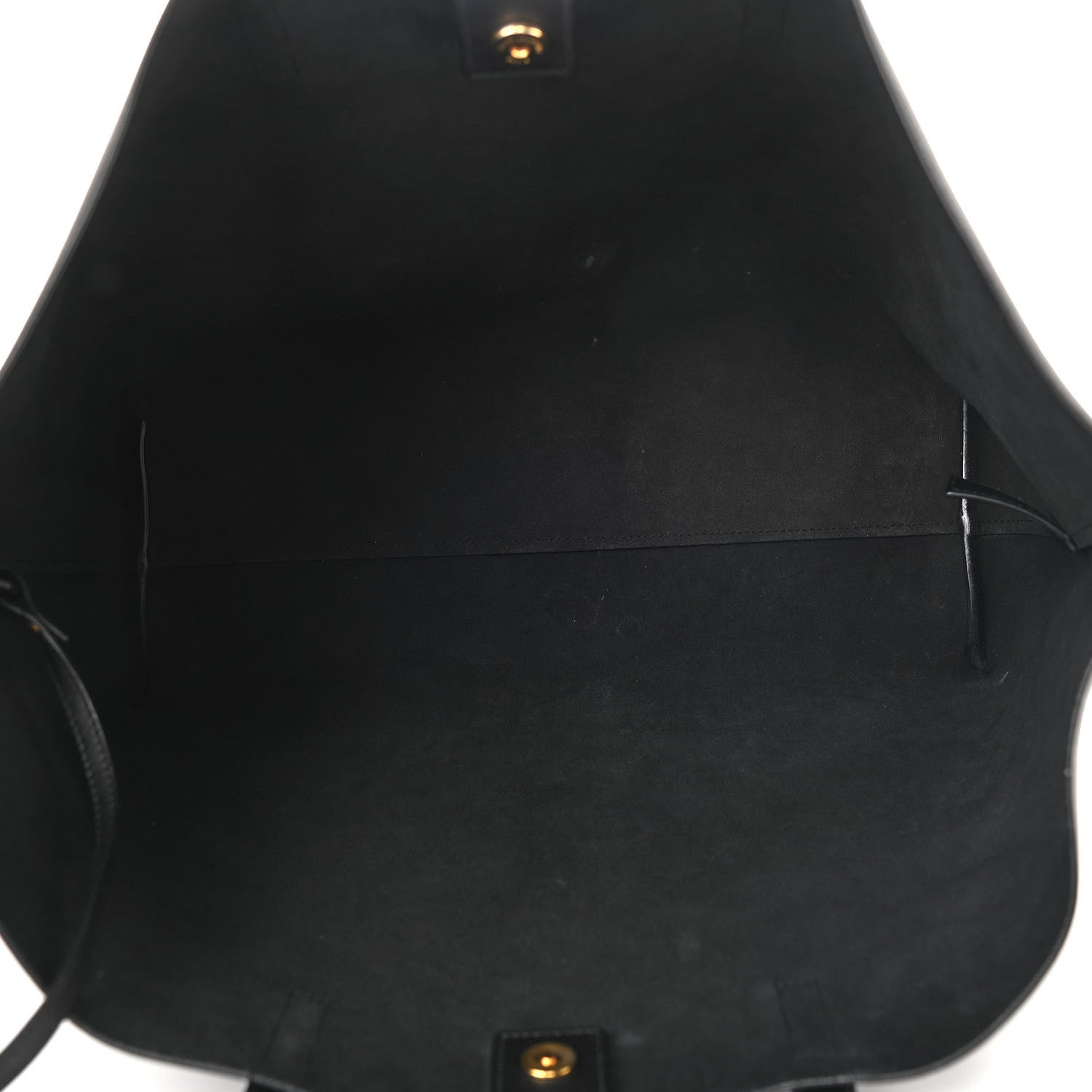 Saint Laurent Calfskin Large Shopping Tote Black 6 of 11