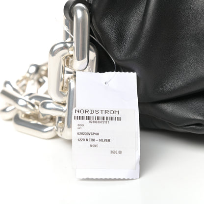 Bottega Veneta Calfskin The Pouch Chain Black 10 of 10