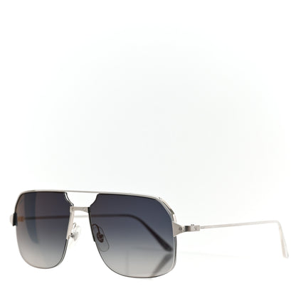Cartier Metal Aviator Sunglasses CT02305 Silver 1 of 6