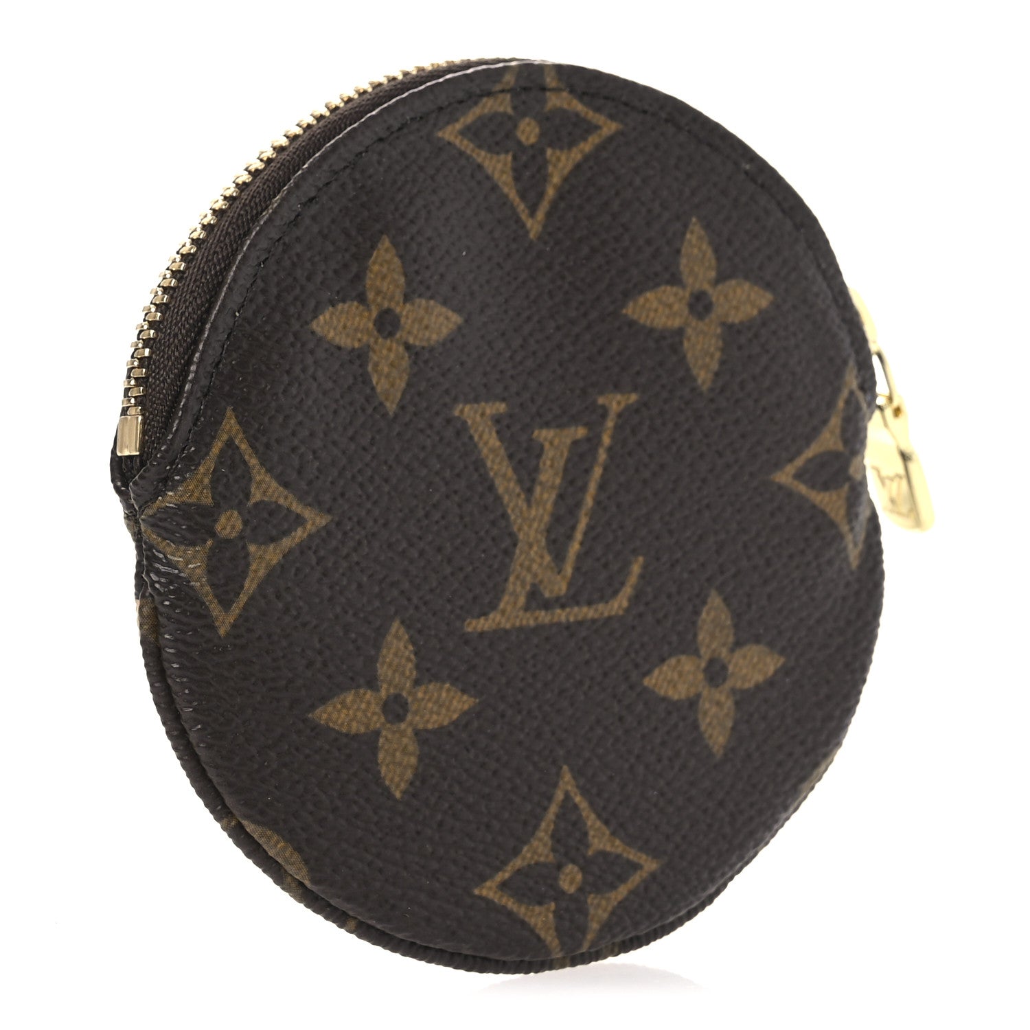 Louis Vuitton Monogram 2019 Christmas Animation Round Coin Purse Blue 3 of 8