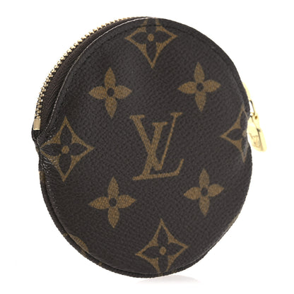 Louis Vuitton Monogram 2019 Christmas Animation Round Coin Purse Blue 3 of 8