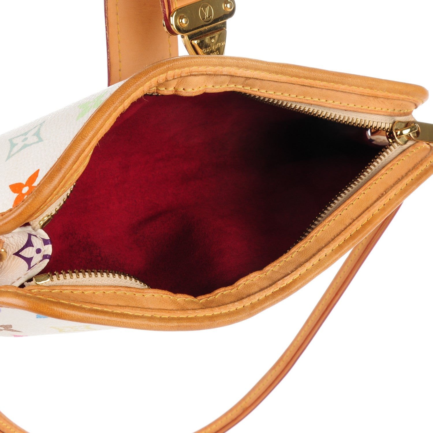 Louis Vuitton Monogram Multicolor Shirley White 5 of 7