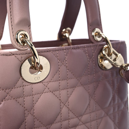Christian Dior Lambskin Cannage Gradient Small My ABCDior Lady Dior 11 of 11