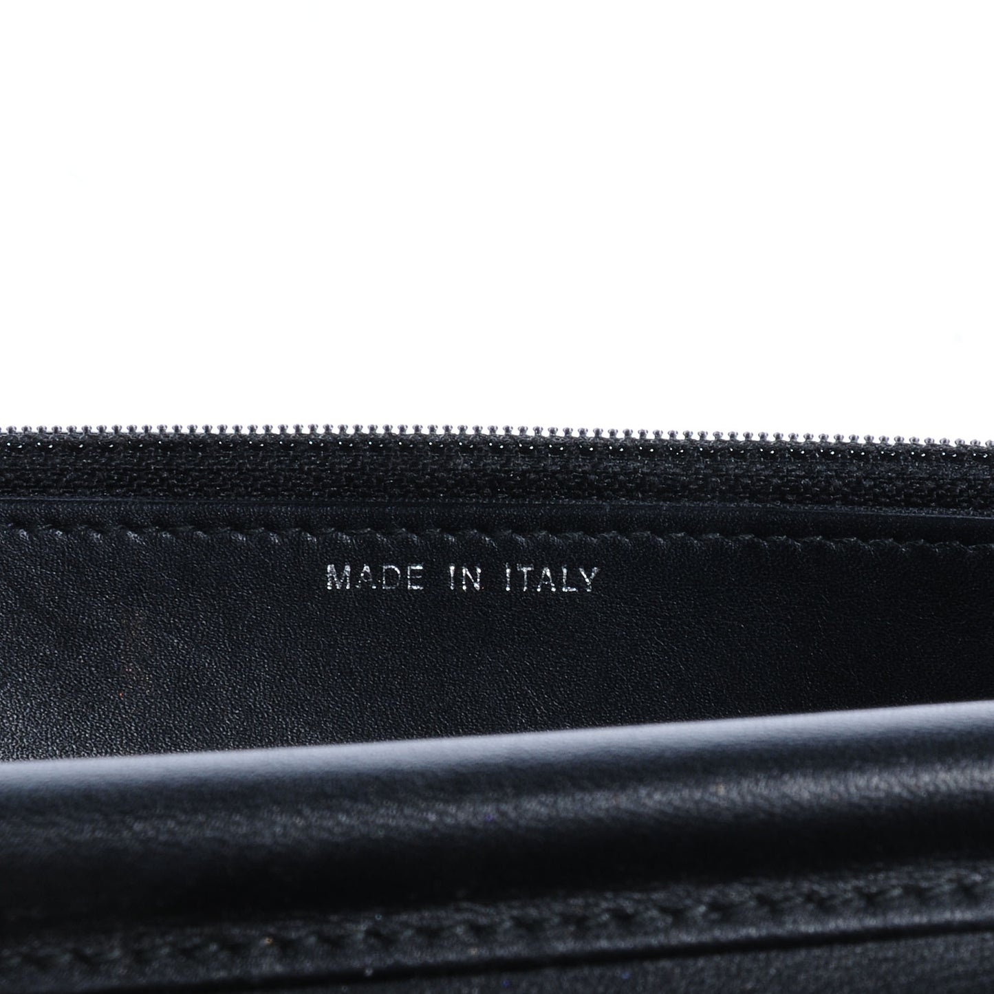 Velvet Quilted Boy Wallet On Chain WOC Black