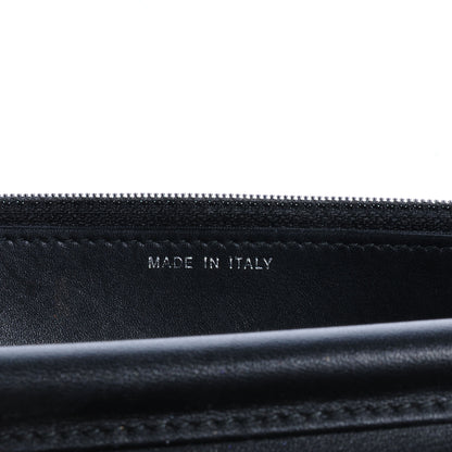 Chanel Velvet Quilted Boy Wallet On Chain WOC Black 7 of 8