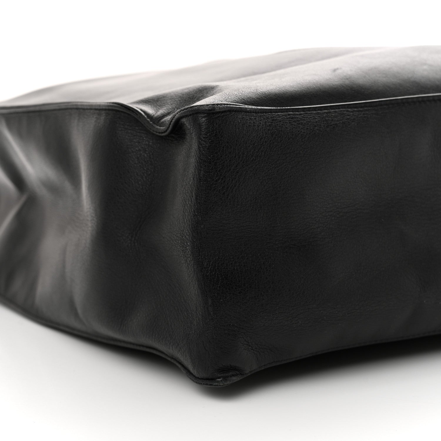 Chanel Lambskin CC Tote Black 10 of 12