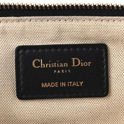 Christian Dior Oblique Pouch Clutch Blue 5 of 6
