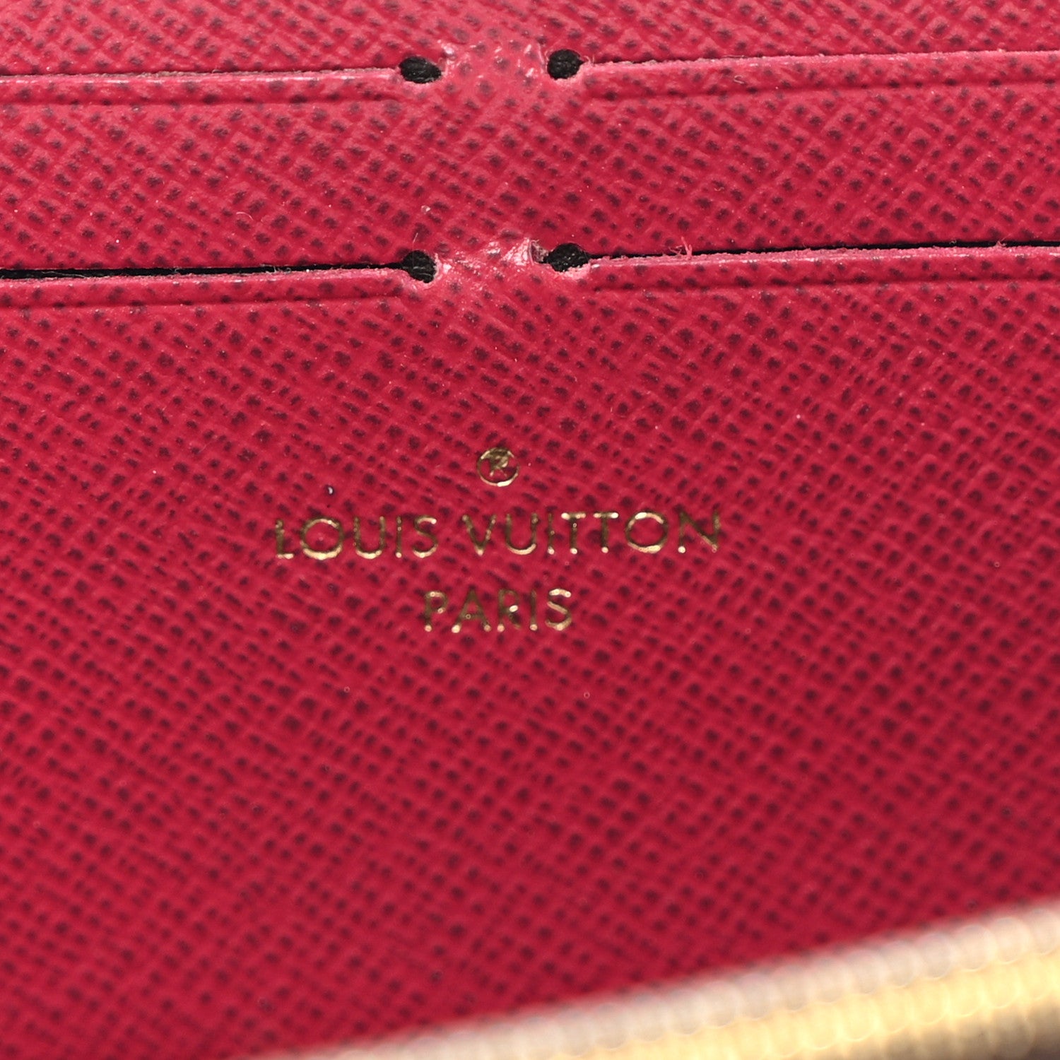 Louis Vuitton Monogram Clemence Wallet Fuchsia 6 of 8