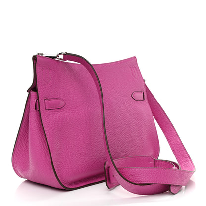 Hermes Taurillon Clemence Jypsiere 28 Magnolia 3 of 10