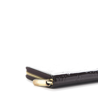 Louis Vuitton Vernis Zippy Wallet Amarante 9 of 10