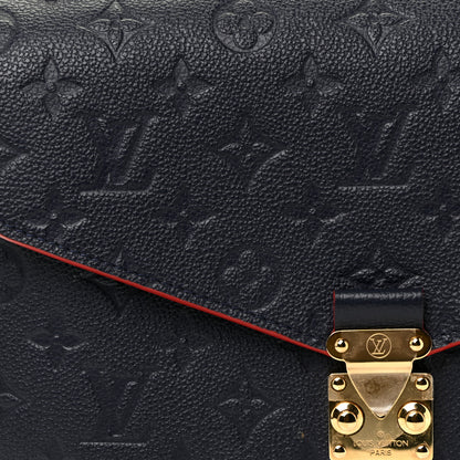 Louis Vuitton Empreinte Pochette Metis Marine Rouge 8 of 14