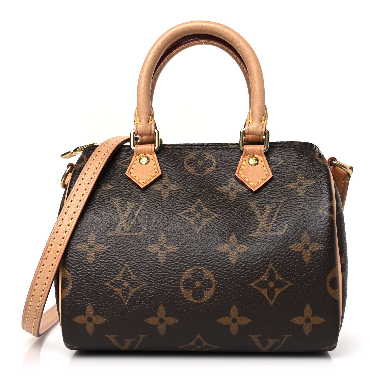 Louis Vuitton LOUIS VUITTON Monogram Nano Speedy 1 of 9