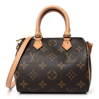 Louis Vuitton LOUIS VUITTON Monogram Nano Speedy 1 of 9