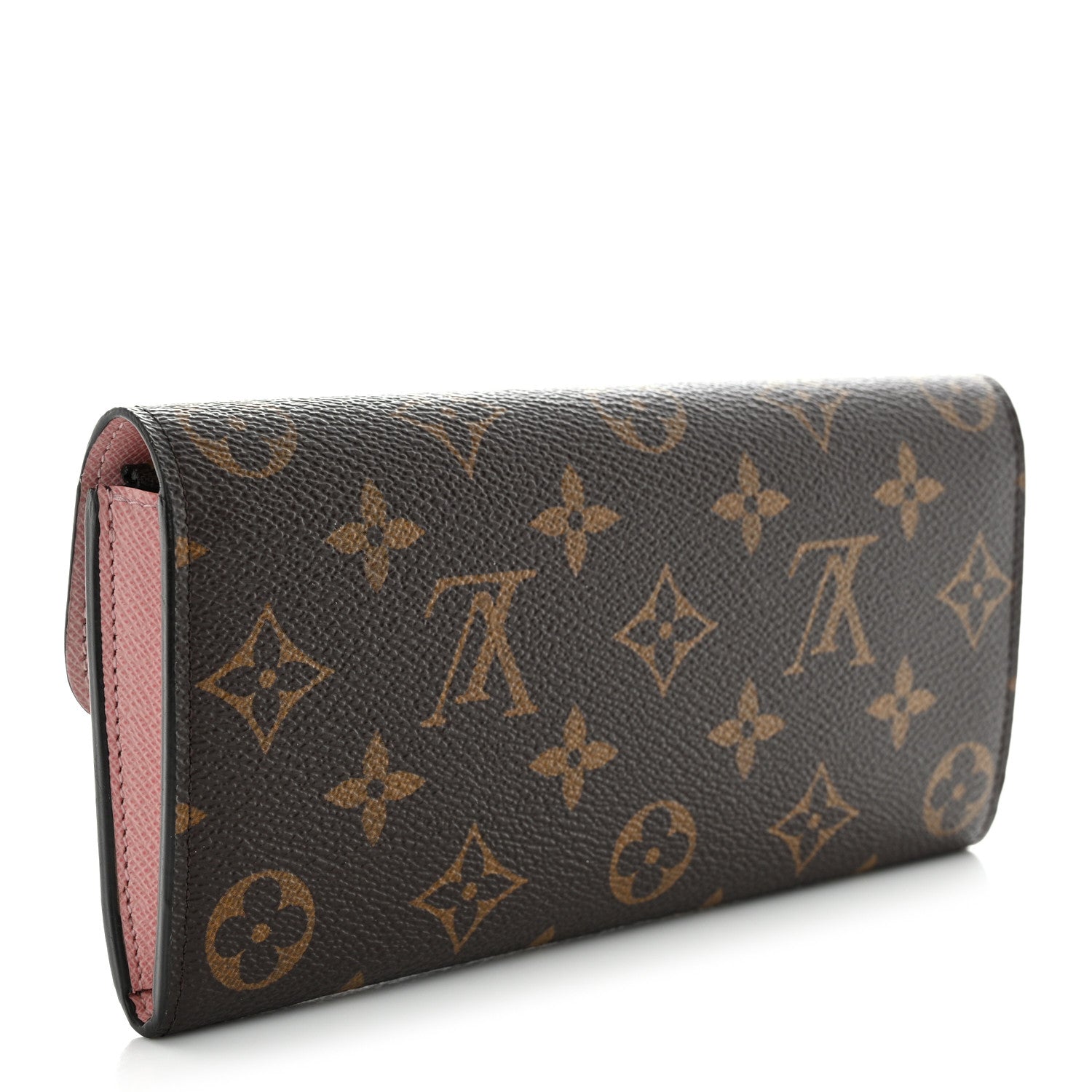 Louis Vuitton Monogram Emilie Wallet Rose Ballerine 3 of 13