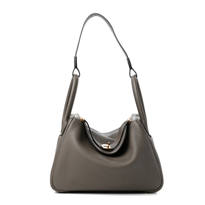 Hermes Taurillon Clemence Lindy 30 Etain 1 of 9