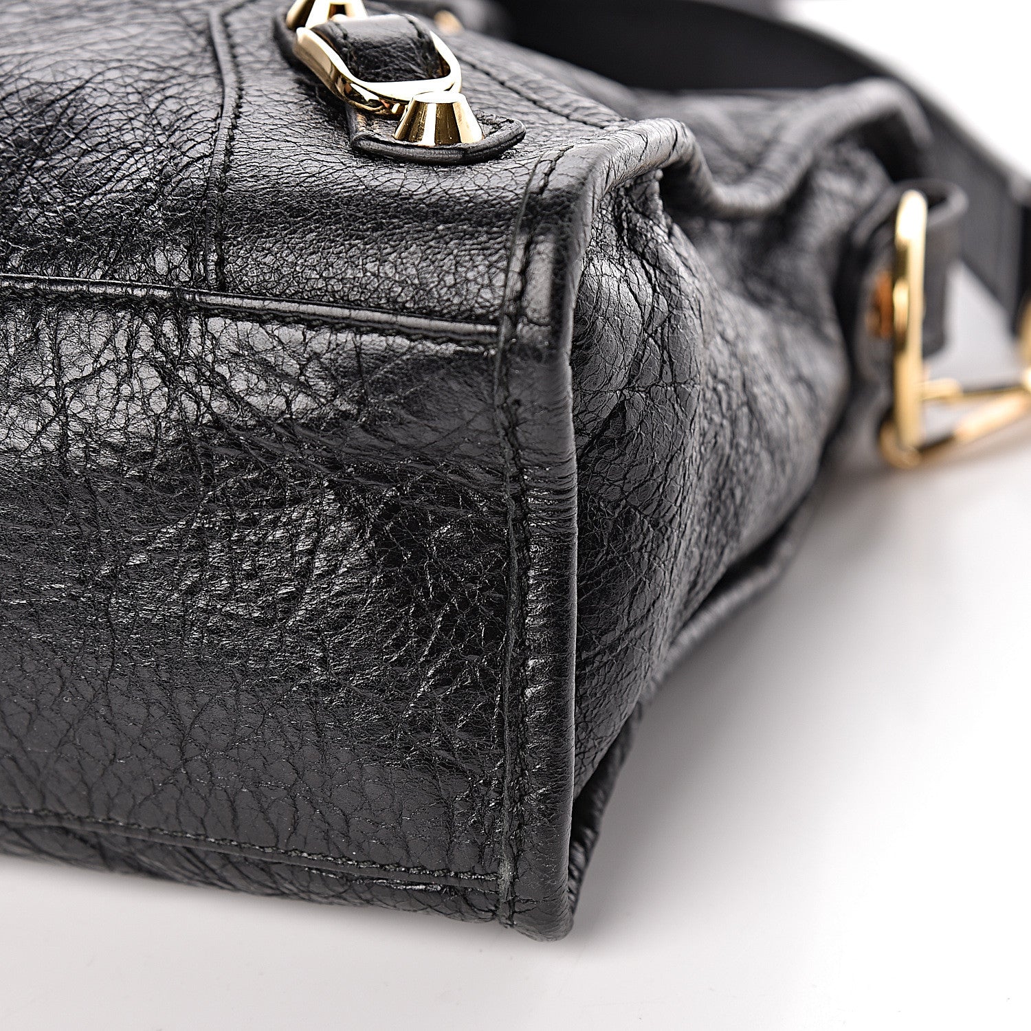 Balenciaga Agneau Classic Gold Hardware S City Black 12 of 12
