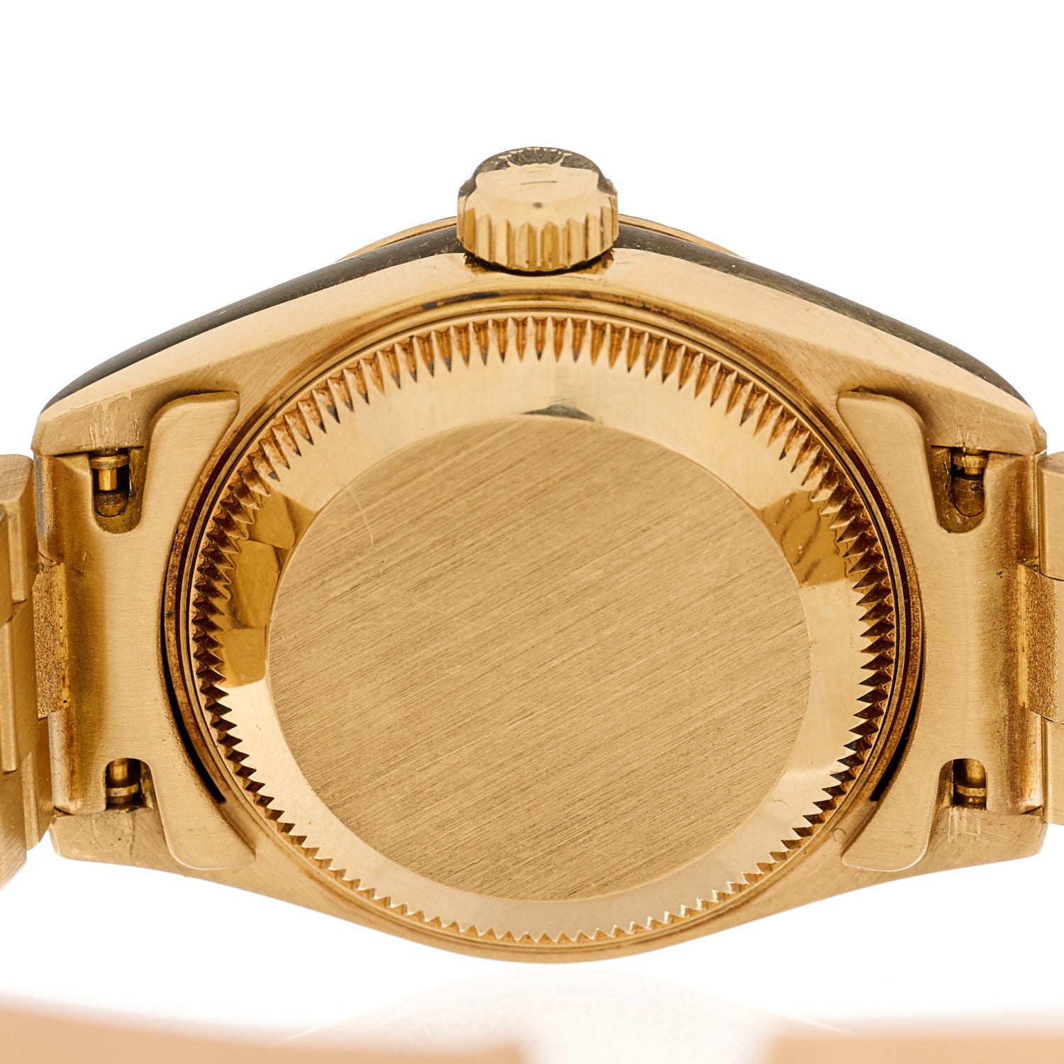 Rolex 18K Yellow Gold Diamond 26mm Datejust President Watch Champagne 69178 4 of 5