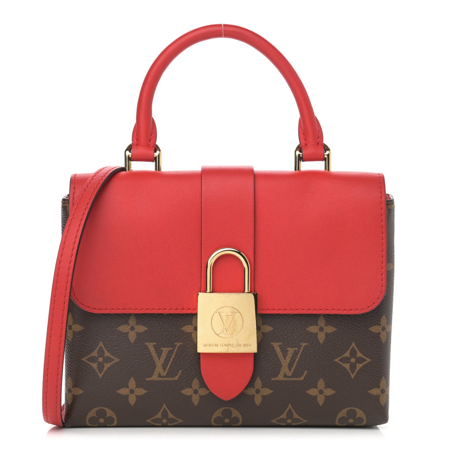 Monogram Locky BB Coquelicot
